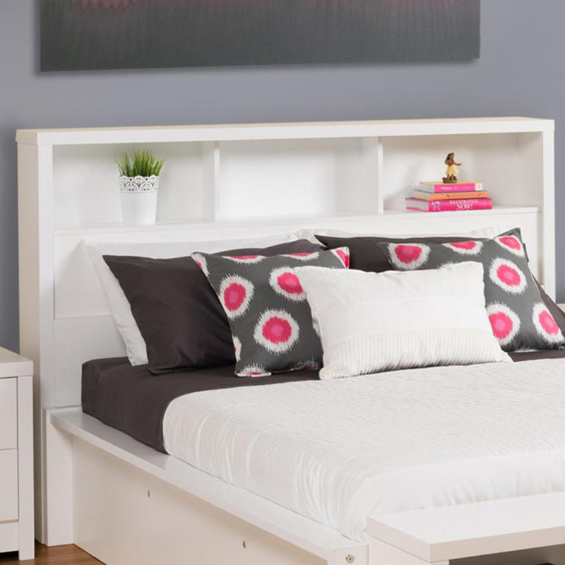 Ebern Designs Tidworth Bookcase Headboard & Reviews Wayfair